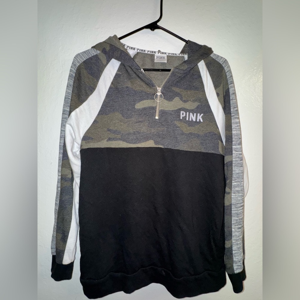 Pink vs Camouflage Hoodie